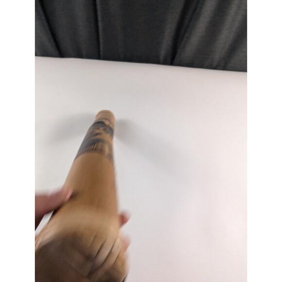 Traditional Rain Shaker Stick 24" Handcarved Bamboo Tree of Life Wooden - Picture 4 of 6